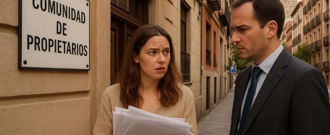 La comunidad quiso anotar una deuda en el Registro y la registradora dijo que no