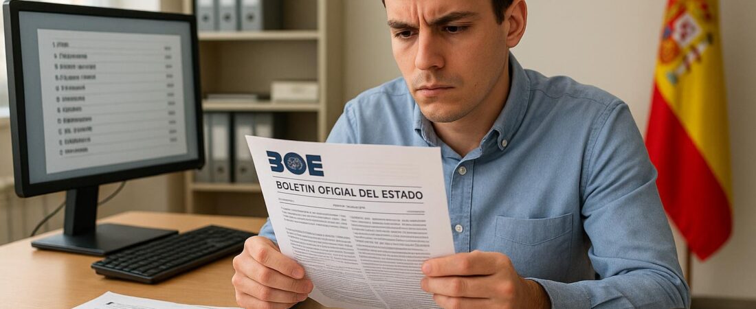 El BOE rectifica las notas de Tramitación Procesal: cambios en Canarias y en el ámbito del Ministerio de Justicia