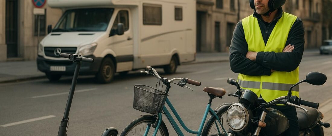 Nuevas normas de tráfico: casco, guantes, bicicletas, patinetes y autocaravanas bajo nuevas reglas