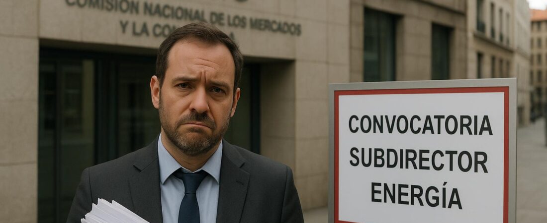 Convocan plaza de Subdirector Adjunto en Energía en la CNMC: requisitos, plazo y currículum de guerra
