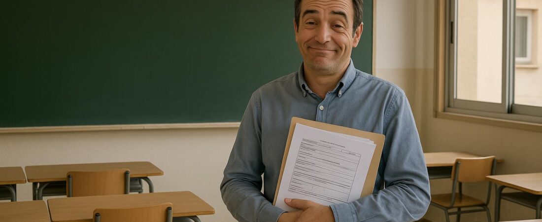 El profe que quedó fuera y terminó siendo funcionario: la movida valenciana que duró 4 años