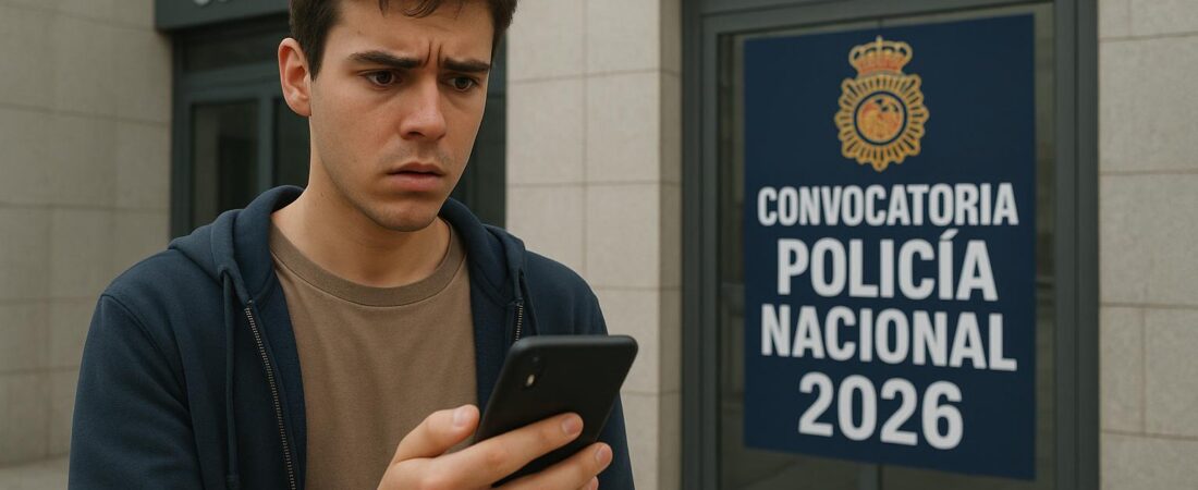 Convocatoria Policía Nacional 2026: lista definitiva de admitidos y excluidos, ¿estás dentro o fuera?