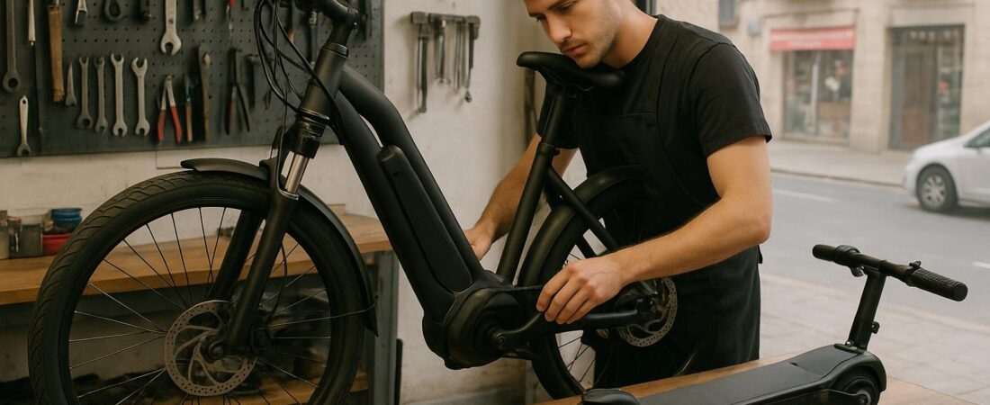 El Gobierno crea una FP oficial para montar y reparar bicicletas y patinetes eléctricos
