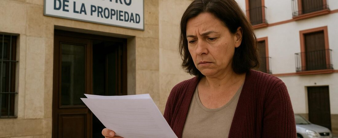 El Registro avisa: no puedes convertir un solar en una casa con una simple rectificación si faltan obra nueva, herencia y coordenadas