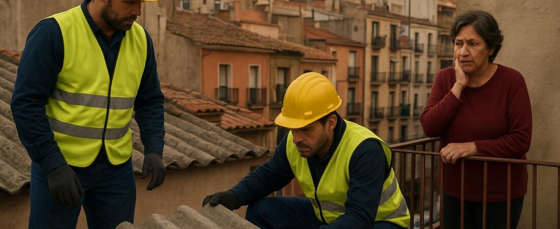Cataluña exigirá un certificado de amianto al vender o alquilar una vivienda desde octubre