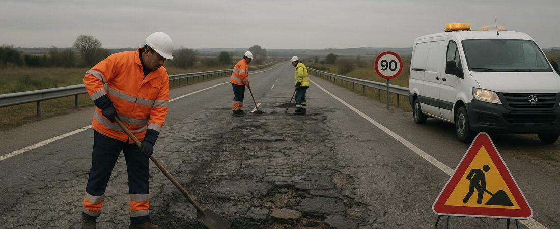 Toledo acumula casi 4,8 millones en obras urgentes de carretera tras lluvias, reventones y accidentes