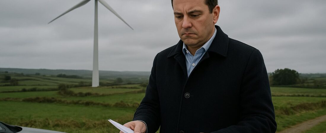 El parque eólico Satrebares se queda sin autorización: la DIA desfavorable frena 125 MW en Lugo y A Coruña